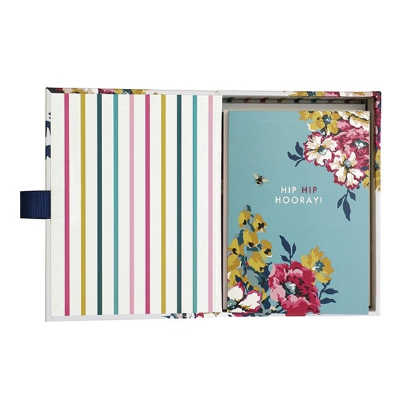 Cambridge Floral Notecards Set of 20 By Joules